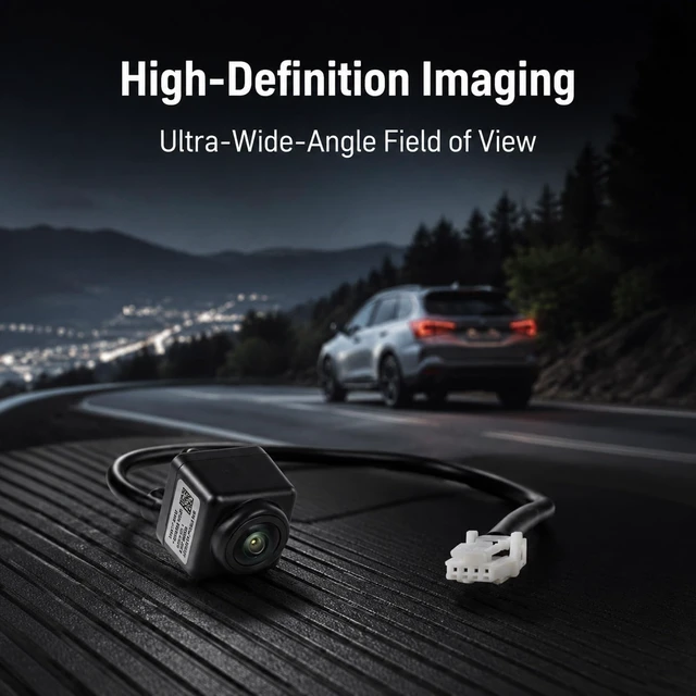 Alt view image 3 of 5 - Qrstvyun Rear View Camera Replace 284423JA3C 284423JA3A 284423JA3B