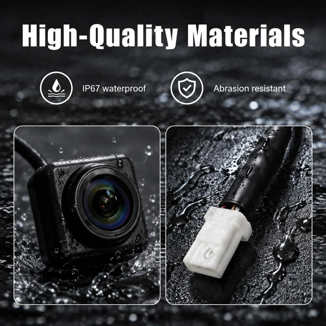 Alt view image 2 of 5 - Qrstvyun Rear View Camera Replace 284423JA3C 284423JA3A 284423JA3B