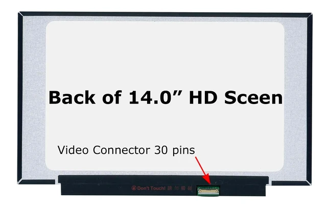 Alt view image 2 of 5 - SCREENARAMA New Screen Replacement for HP 14-DQ6011DX 14-DQ6015DX