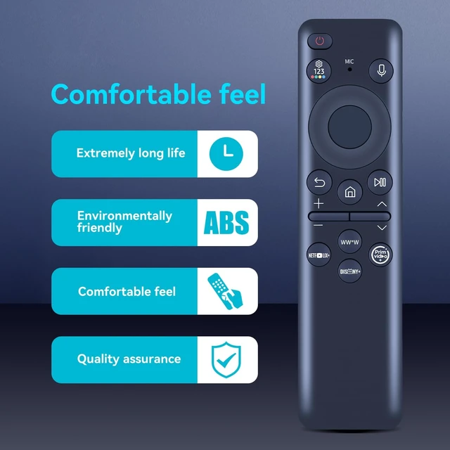 Alt view image 4 of 5 - ZWP BN59-01432J Replacement Solar Voice Remote Control for Samsung Smart TV