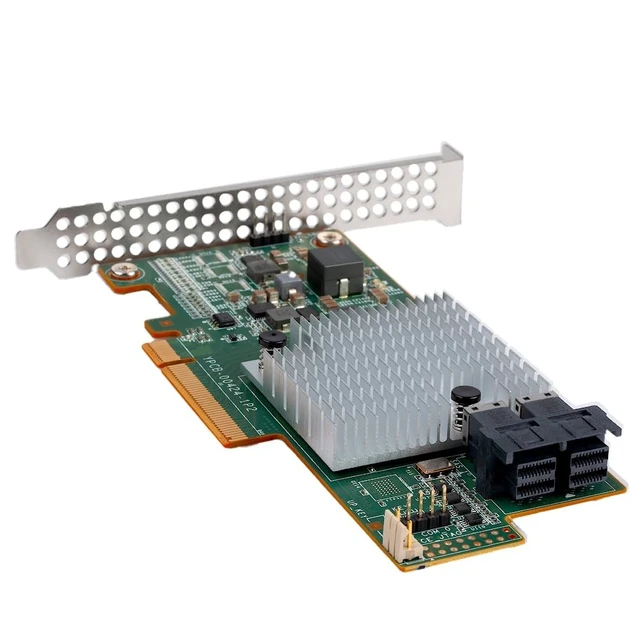 Alt view image 5 of 5 - SAS HBA Card Compatible with LSI 9300-8i IT Mode 9207-8i 9211-8i