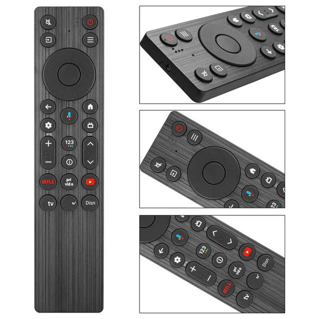 Alt view image 5 of 5 - RC923A FMB1 Voice Remote Control for TCL QD-Mini LED 4K UHD Smart TV 55QM6K 75QM6K 65QM6K 85QM7K 98QM7K, Compatible with TCL 50/55/65/75/85 QM5K, QM6K, QM7K, Q77K Series TV Controller