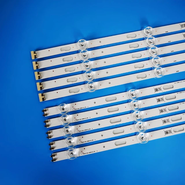 Alt view image 2 of 5 - XIMAIACC LED Strips(10) for BN96-50313A BN96-50314A UN65TU8000FXZA UN65TU7000FXZA V0T7-650MS-R0 UN65TU8200FXZA UN65TU700DF SVC650AG6_R L UN65TUTU800DFXZA LM41-00875A 876A JL.D650C1330-480AR-M_V02