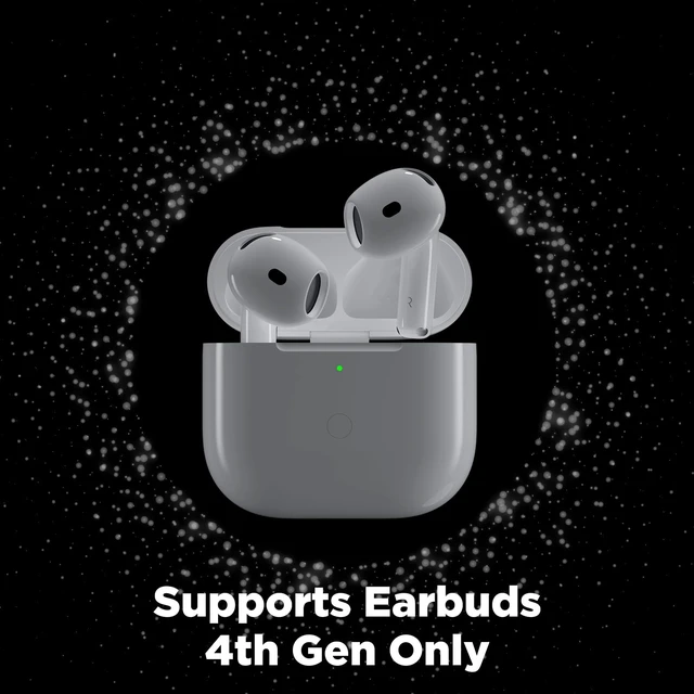 Alt view image 2 of 5 - Wireless Charging Case Replacement Compatible with AirPods 4rd