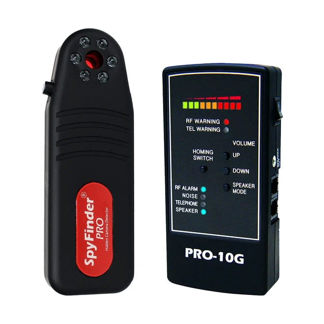 Alt view image 2 of 5 - SpyFinder ProMax Hidden Camera Detector & Bug Detector Bundle
