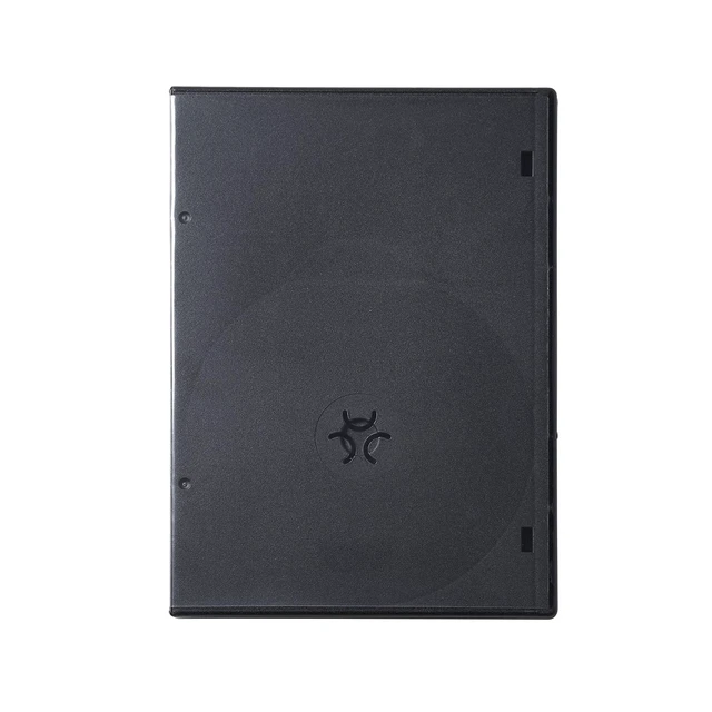 Alt view image 2 of 5 - Progo Premium 14mm Standard Size 6-Disc DVD Case with Clear Sleeve - Space Saving Storage Solution for Blu-ray Discs, DVDs and CDs (25 pcs)