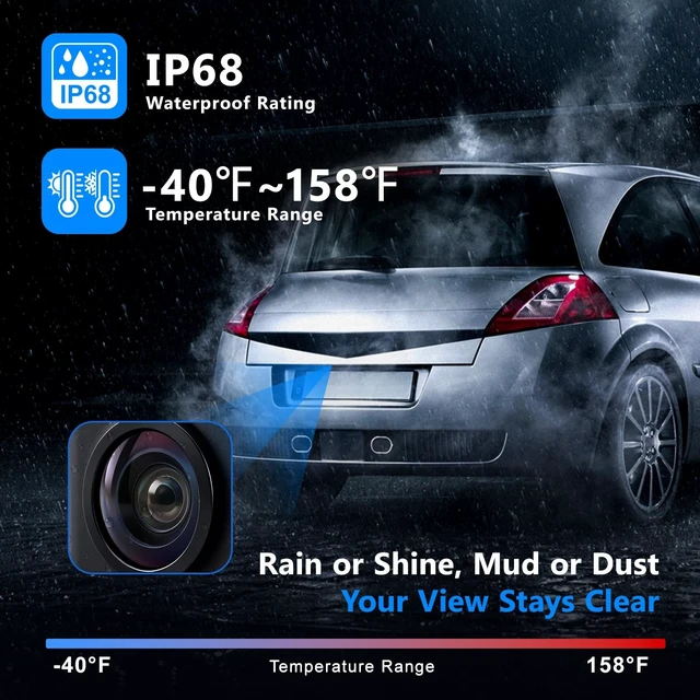 Alt view image 2 of 5 - HENGCOOL Rear View Backup Camera for Subaru Outback 2011-2014 86267-AJ10B