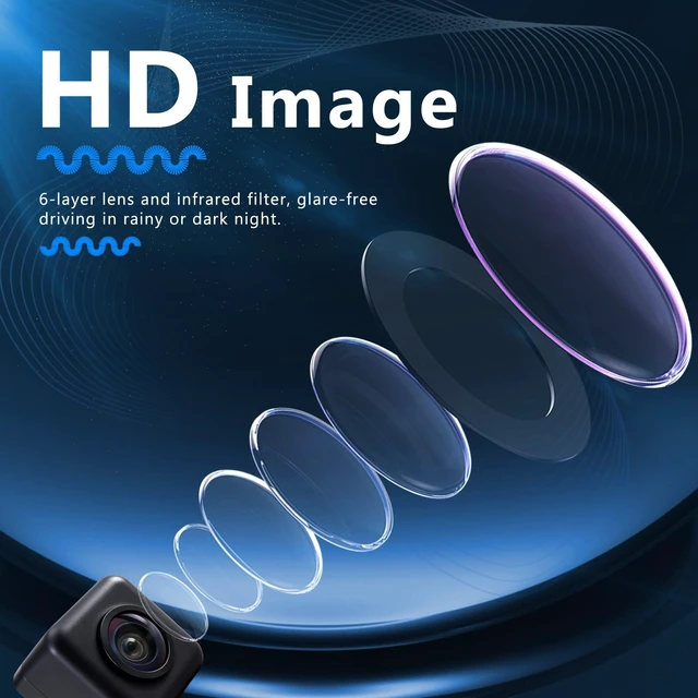 Alt view image 5 of 5 - HENGCOOL Rear View Backup Camera for Subaru Outback 2011-2014 86267-AJ10B