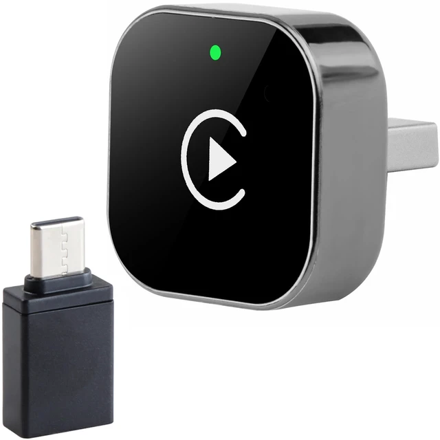 Main image of Wireless Carplay Adapter & Android Auto 2025 Upgrade Wired CarPlay to Wireless,2-in-1 Mini USB Design with Fast Stable Connection Car Play for Apple iOS 10+, Android 11+ Version
