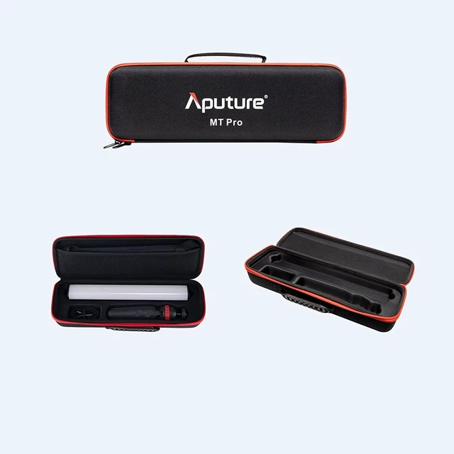Alt view image 5 of 5 - US Stock Aputure MT Pro-1 mini LED Tube Light Kit Include Mini Tripod with 1/4-20 in Ball Head,45 Fabric Light Control Grid, Carrying Case