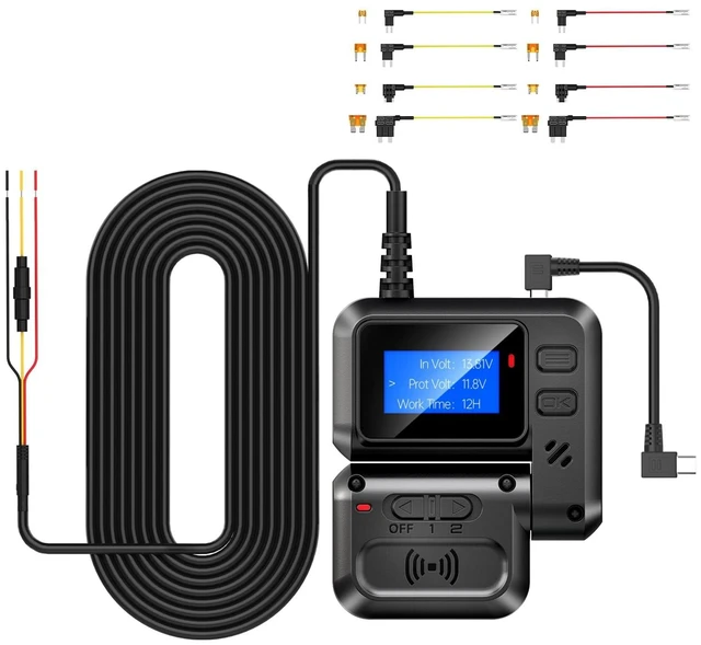 Main image of Hardwire Kit with Radar Detection, Suitable for XUOIB I9PRO Dash Cam