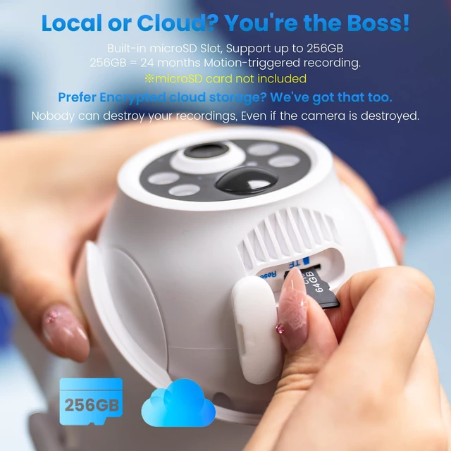 Alt view image 5 of 5 - Eseecloud Dual Lens Solar Security Camera, Wireless Outdoor, 5GHz Wi-Fi