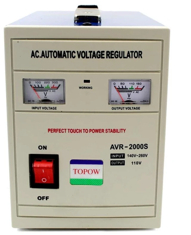 Alt view image 2 of 5 - 2000W Watt Step Down 220 to 110 Power Voltage Converter Transformer Stabilizer