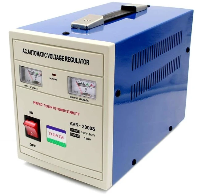 Alt view image 3 of 5 - 2000W Watt Step Down 220 to 110 Power Voltage Converter Transformer Stabilizer