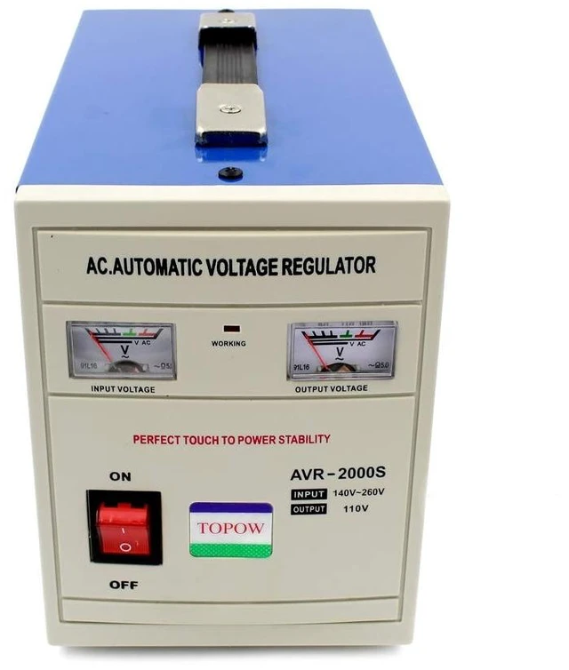 Alt view image 4 of 5 - 2000W Watt Step Down 220 to 110 Power Voltage Converter Transformer Stabilizer