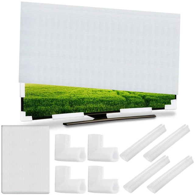 Main image of Innconee 9 Pcs TV Moving Cushioning Foam Set Screen Cover Corner Protector