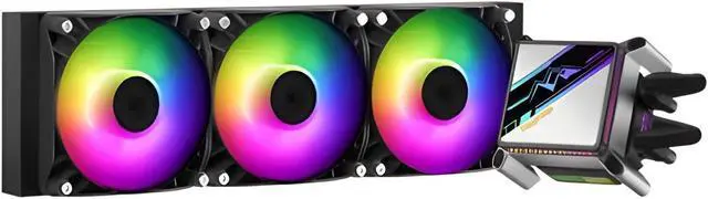 Main image of SEGOTEP KL-360 Desktop AIO Liquid CPU Cooler - TDP 320W - 360mm Radiator - 3x120 ARGB Fans with 70mm Built-in PWM Pump Head Fan - Separate Water Pump - Support LGA 1700/1200 & AM5/AM4 - White Color