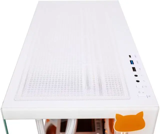 Alt view image 6 of 7 - NextGenOEM Gaming PC Desktop The GAMEOW Pro i5-13400KF 5.4GHz, RTX 4060 12GB, 1TB NVME SSD, 32GB RGB DDR5, 750W PSU, 360mm AIO, Wi-Fi 6, Windows 11 Home Intel Core i5-13400F GeForce RTX 4060