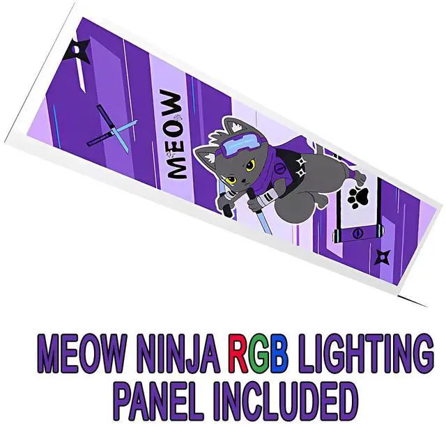 Alt view image 5 of 7 - Segotep Memphis-S Ninja Combo M-ATX Gaming PC Case with Lightning Panel, AIO BeIced II 240 ARGB Liquid Cooler, 3 of Gaming Cooling Fan HQ12 PRO Ninja Edition, All in One Package Combo Ninja Memphis