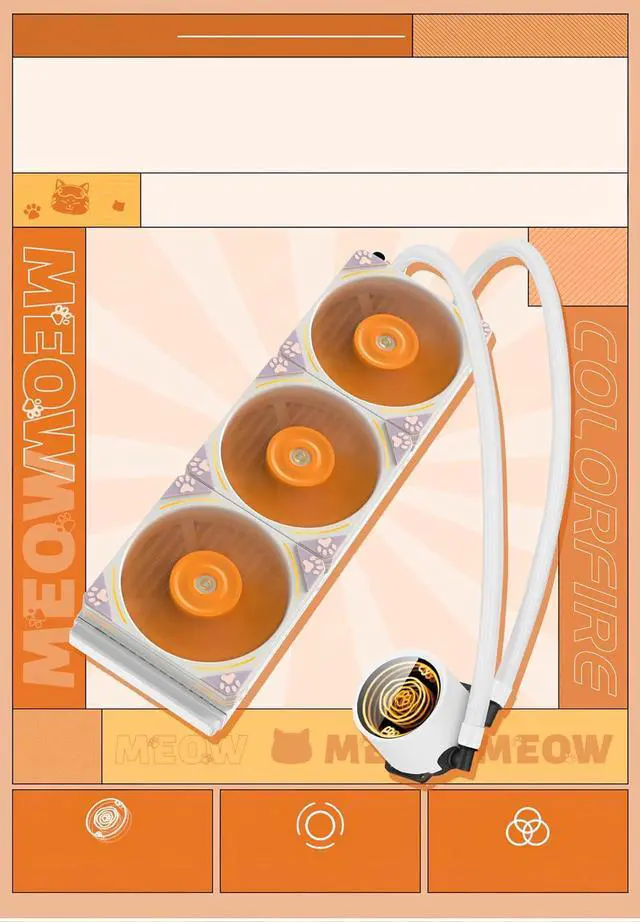 Alt view image 7 of 7 - Segotep Memphis-S Pro Edition, M-ATX Tower PC Combo, Tempered Glass Panels, Panoramc View, special Memphis Fans and Cooler included