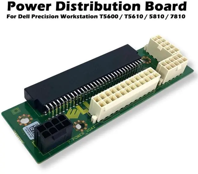 Alt view image 2 of 7 - Dell Precision Workstation T5600 T5610 5810 7810 Power Distribution Board M6NP2