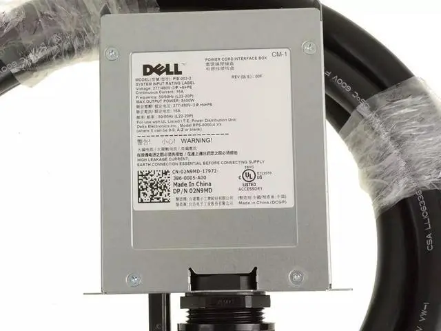 Alt view image 4 of 4 - Dell Power Distribution Unit Interface Box with L22-20P Cord 2N9MD CN-02N9MD