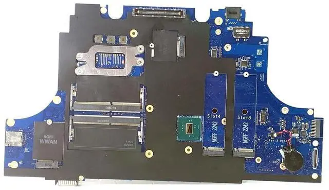 Alt view image 4 of 5 - Dell Precision 15 7510 Motherboard E3-1575M V5 CPU LA-C541P CN-0X4M31 VK0WN