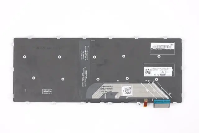 Alt view image 5 of 7 - Dell Backlit Keyboard Dell Vostro 5581 5481 German JWPXC