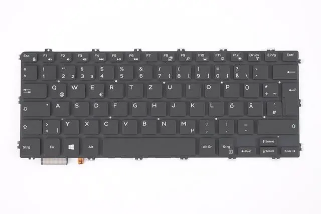Alt view image 2 of 7 - Dell Backlit Keyboard Dell Vostro 5581 5481 German JWPXC