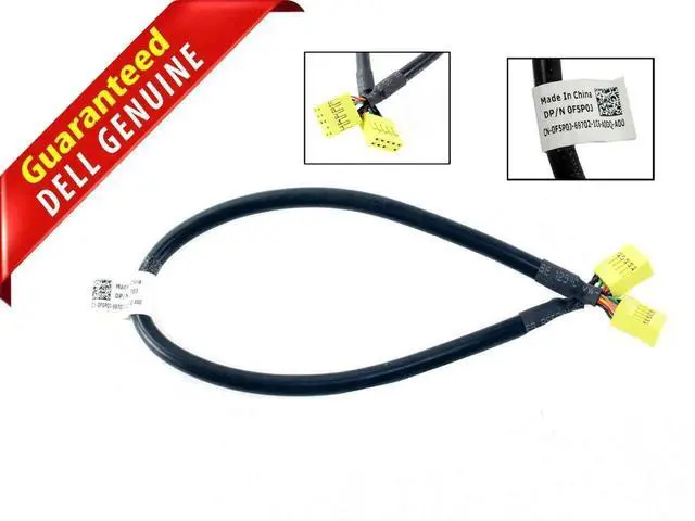 Main image of Dell Alienware X51 9pin Female-Female Audio Connector Cable Cord Black F5P0J