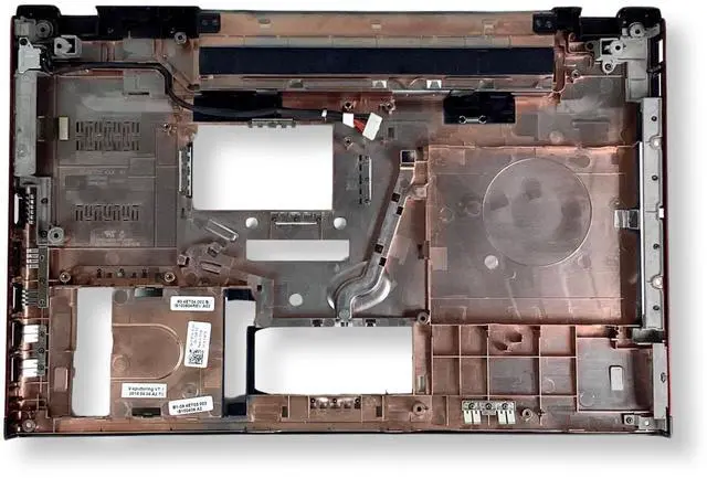 Alt view image 6 of 7 - Dell Vostro 3500 Red & Black Bottom Base Cover Assembly T8PT8 0T8PT8 CN-0T8PT8 7GYH5 07GYH5 60.4ET04.012 GYRT153192530