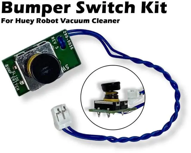 Alt view image 2 of 6 - Neato Robotics D3 D4 D5 D6 Robot Vacuum Bumper Bump Switch Set Board 290-0056