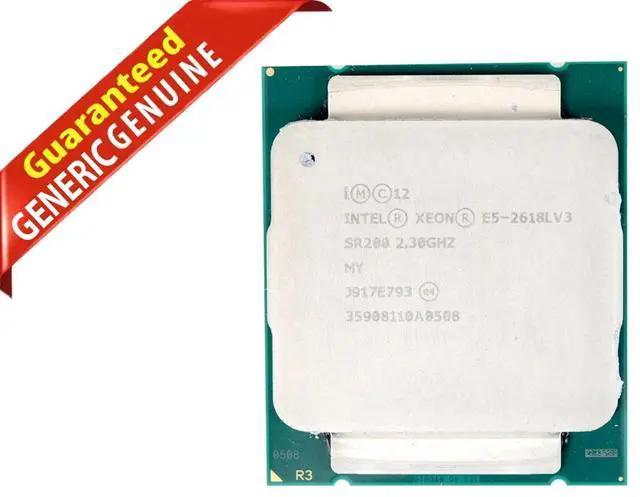 Main image of Intel Xeon E5-2618L V3 2.3GHz 8 Core 20MB LGA2011-3 75W CPU Processor SR200