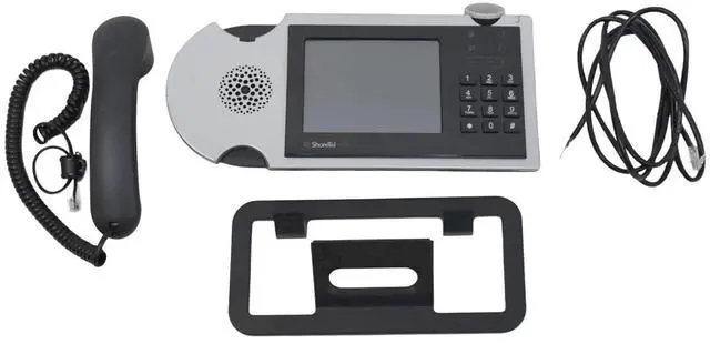 Alt view image 5 of 14 - ShoreTel, Inc IP 655 VoIP Phone - 5" LCD, PoE, Dual Ethernet, Full-Duplex Speaker