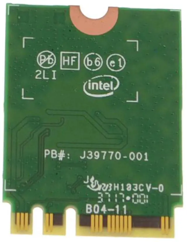 Alt view image 2 of 5 - Dell Alienware 17 R5 Intel 9260NGW Killer 1550 Wireless Bluetooth Card 28V8D