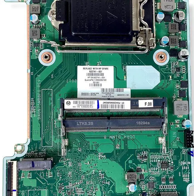 Alt view image 5 of 7 - HP Pavilion 24-X Series Intel Socket LGA1151 All-in-One Motherboard 922741-001