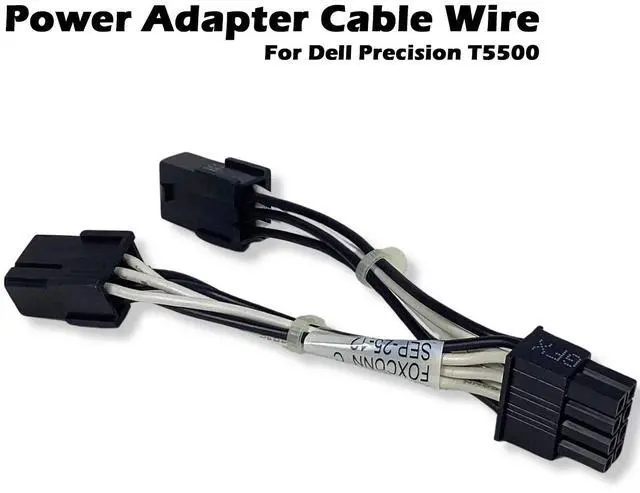 Alt view image 2 of 6 - Dell Precision Workstation T5500/T5810 Precision Tower 7810 7910 GPU Y Split Power Cable F520M