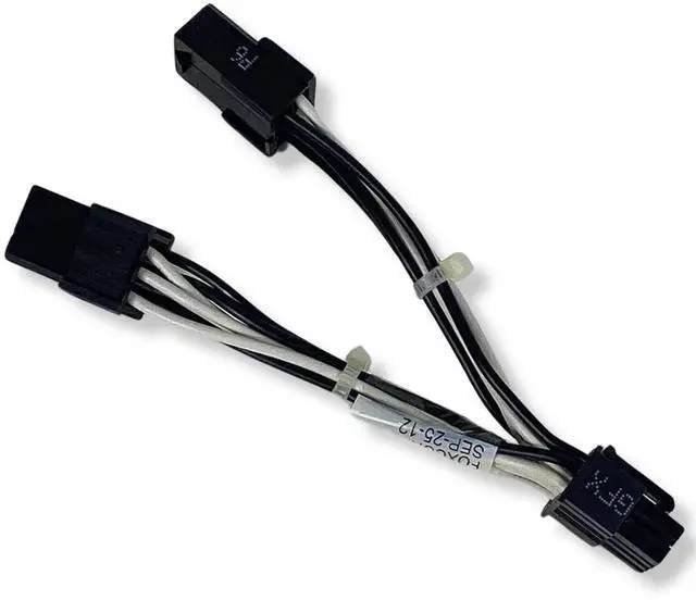 Alt view image 4 of 6 - Dell Precision Workstation T5500/T5810 Precision Tower 7810 7910 GPU Y Split Power Cable F520M