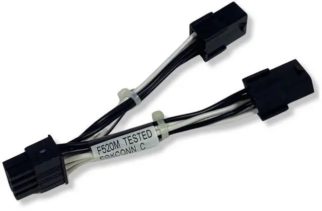 Alt view image 5 of 6 - Dell Precision Workstation T5500/T5810 Precision Tower 7810 7910 GPU Y Split Power Cable F520M