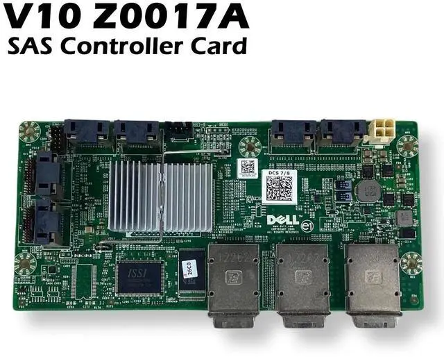 Alt view image 2 of 7 - Dell PERC V10 Z0017A SAS-SATA RAID Controller Card No Bracket N4C2D 5R10N