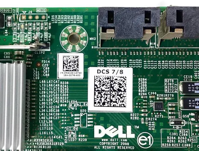 Alt view image 7 of 7 - Dell PERC V10 Z0017A SAS-SATA RAID Controller Card No Bracket N4C2D 5R10N