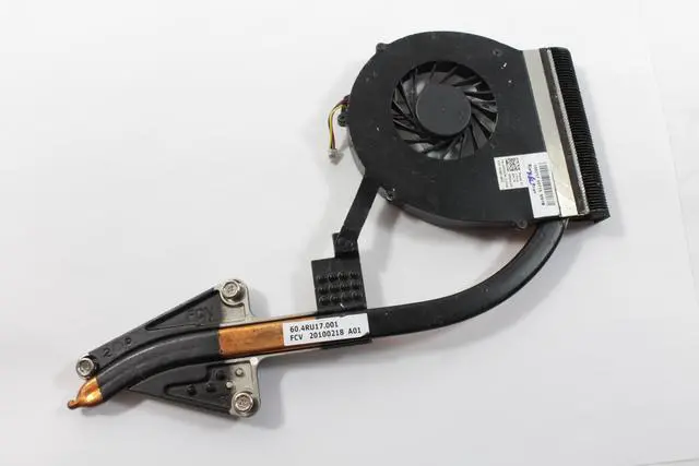 Alt view image 2 of 5 - Dell Vostro 3700 3Pin CPU Cooling Fan With Heatsink 5V 0.5A 3 Pin Forcecon PXN1M DFS531005MC0T