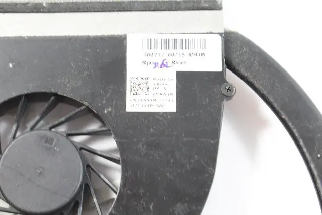 Alt view image 4 of 5 - Dell Vostro 3700 3Pin CPU Cooling Fan With Heatsink 5V 0.5A 3 Pin Forcecon PXN1M DFS531005MC0T