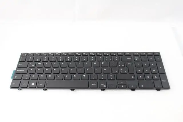 Alt view image 2 of 3 - Dell Inspiron 3541 Black QWERTY Latin Spanish Backlight Keyboard 102 7TT4J 60KPT - OEM
