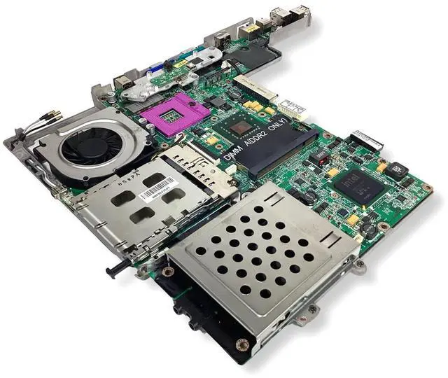 Alt view image 4 of 7 - Dell Latitude D530 LGA775 Intel Core 2 Duo DDR2 Motherboard HP721 - OEM