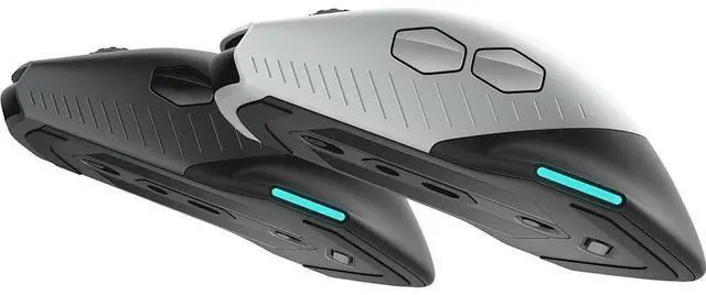 Alt view image 9 of 12 - Alienware - AW610M Wired/Wireless Optical Gaming Mouse - RGB Lighting - Dark ...