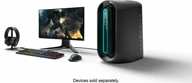 Alt view image 11 of 12 - Alienware - AW610M Wired/Wireless Optical Gaming Mouse - RGB Lighting - Dark ...