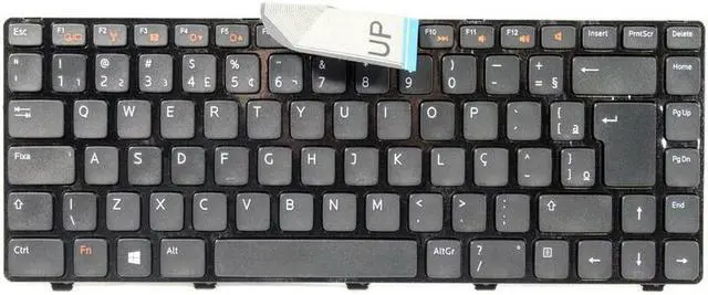 Main image of DELL XPS l502x Inspiron N4050 Teclado Laptop Keyboard Black 5YV34 V119525BR1, Replacement - Laptop Parts, 1 Pack