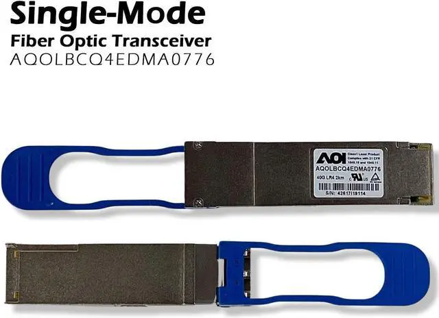 Alt view image 2 of 6 - AOI QSFP+ 40G-LR4 Lite 2km 1301nm 4xCWDM Daul LC SMF AQOLBCQ4EDMA0776