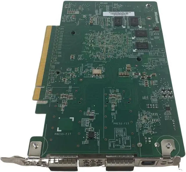 Alt view image 2 of 7 - Dell Quanta X930613-001 Dual Port 40GbE FPGA SAS HBA Server Adapter DX1C5